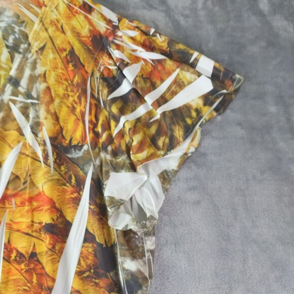 Cato Woman Plus Size Embellished‎ Asymmetrical Tunic 18 20W Fall Boho Artsy - Picture 7 of 10